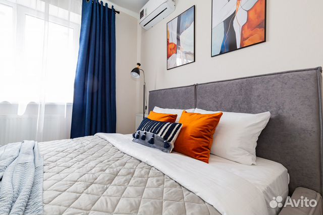

1-к. квартира, 40 м², 2 кровати