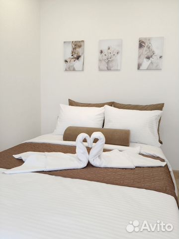 

1-к. квартира, 34 м², 2 кровати