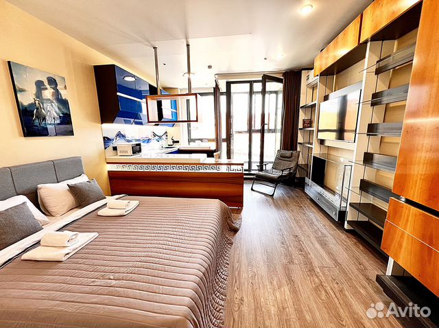 

1-к. квартира, 40 м², 2 кровати