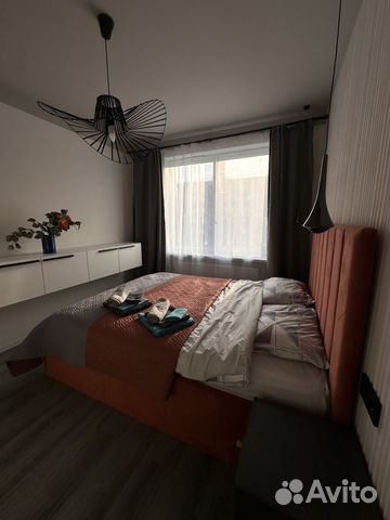 

1-к. квартира, 38 м², 2 кровати