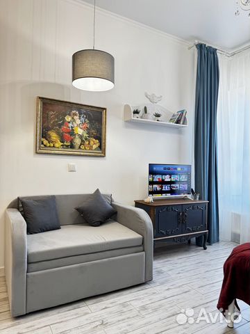 

Квартира-студия, 37 м², 2 кровати