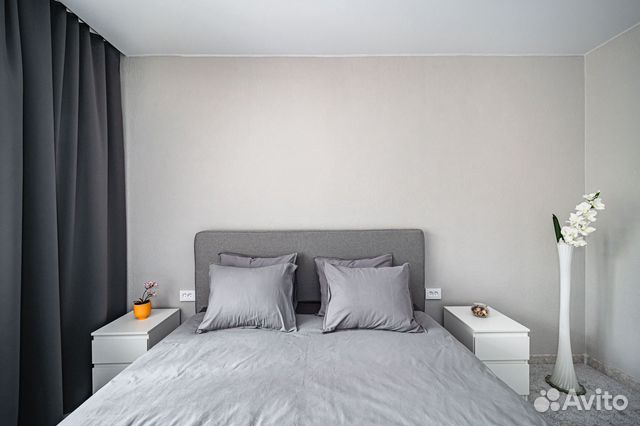 

1-к. квартира, 55 м², 2 кровати