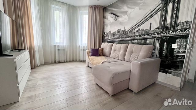 

2-к. квартира, 45 м², 2 кровати