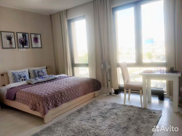 

Квартира-студия, 27 м², 2 кровати