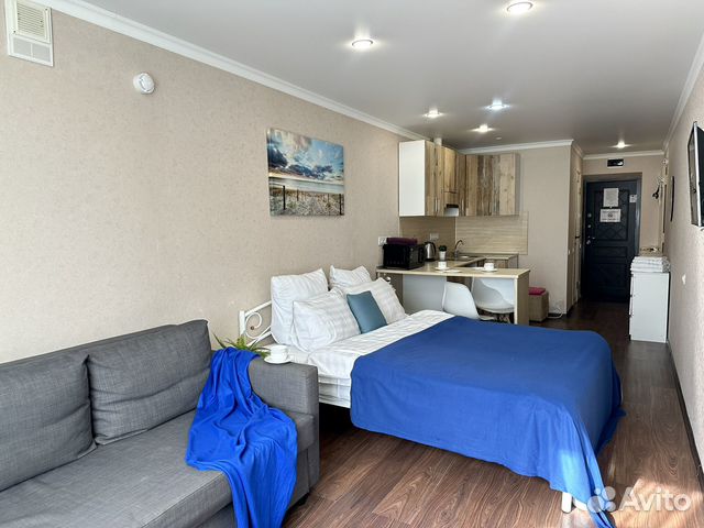 

Квартира-студия, 22 м², 2 кровати