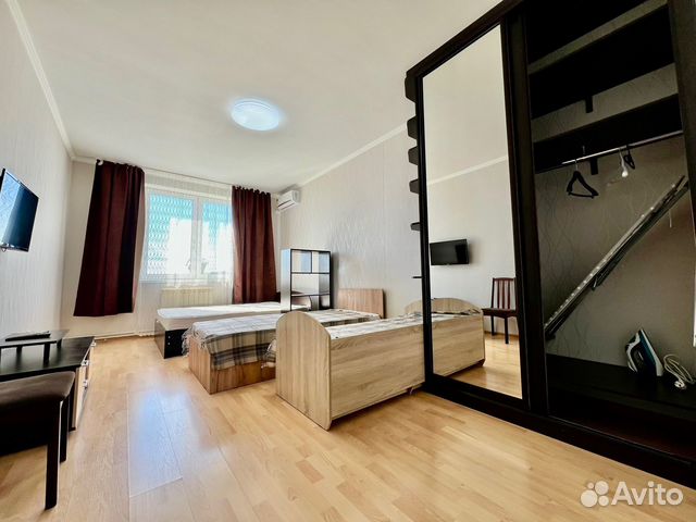 

1-к. квартира, 54 м², 4 кровати