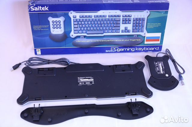 Клавиатура игровая Saitek (PZ08AR). Новая. Для пк