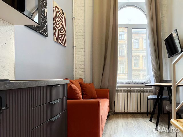 

Квартира-студия, 19 м², 2 кровати