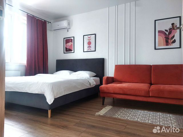 

1-к. квартира, 34 м², 2 кровати