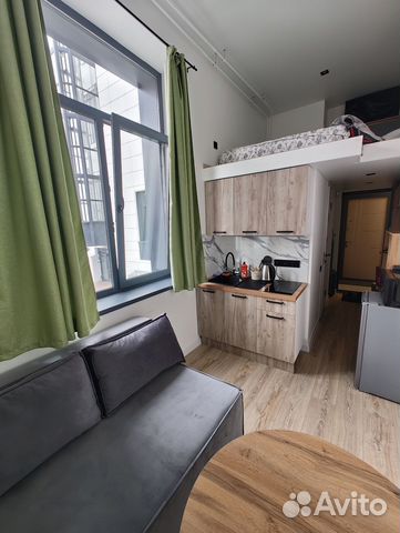 

Квартира-студия, 20 м², 2 кровати