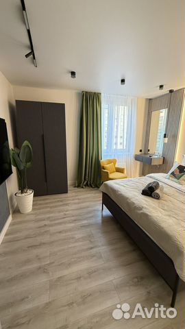 

1-к. квартира, 38 м², 3 кровати
