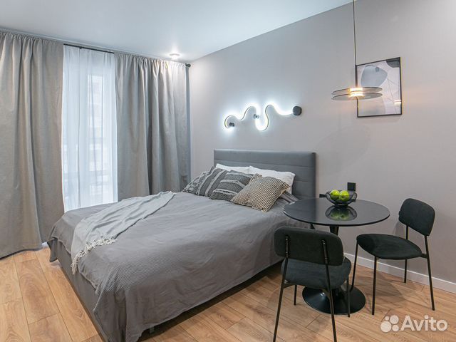 

Квартира-студия, 35 м², 2 кровати
