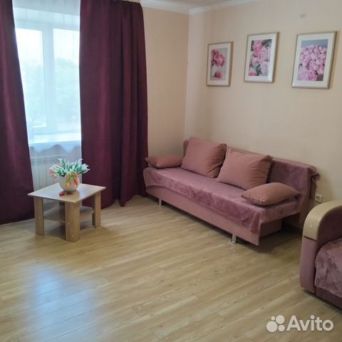 

1-к. квартира, 38 м², 2 кровати