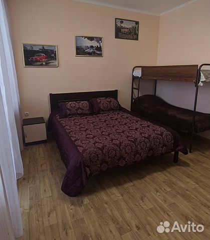 

1-к. квартира, 40 м², 2 кровати