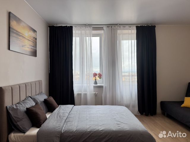 

Квартира-студия, 32 м², 2 кровати