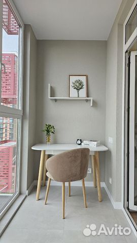 

Квартира-студия, 27 м², 2 кровати