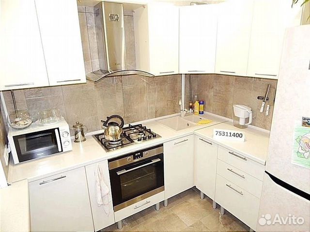 

1-к. квартира, 45 м², 2 кровати