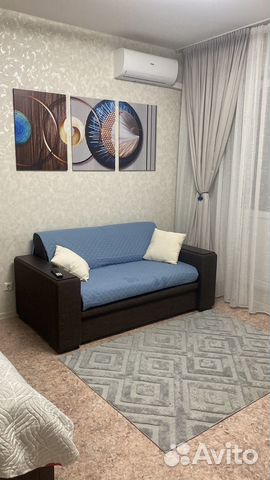 

1-к. квартира, 40 м², 2 кровати