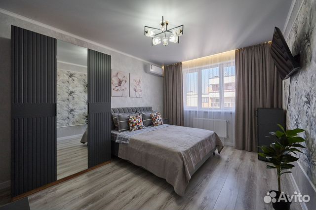 

1-к. квартира, 37 м², 2 кровати