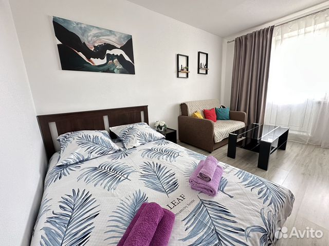 

1-к. квартира, 40 м², 2 кровати