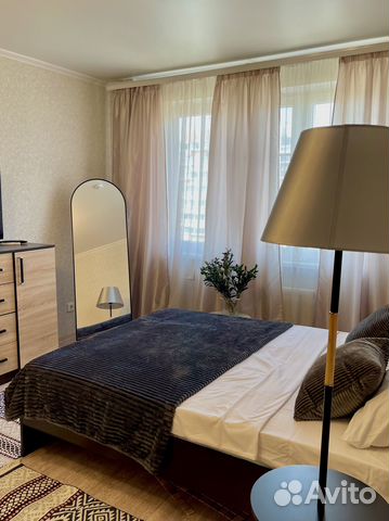 

1-к. квартира, 38 м², 2 кровати