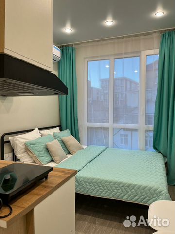 

Квартира-студия, 17 м², 1 кровать