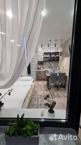 

Квартира-студия, 28 м², 3 кровати