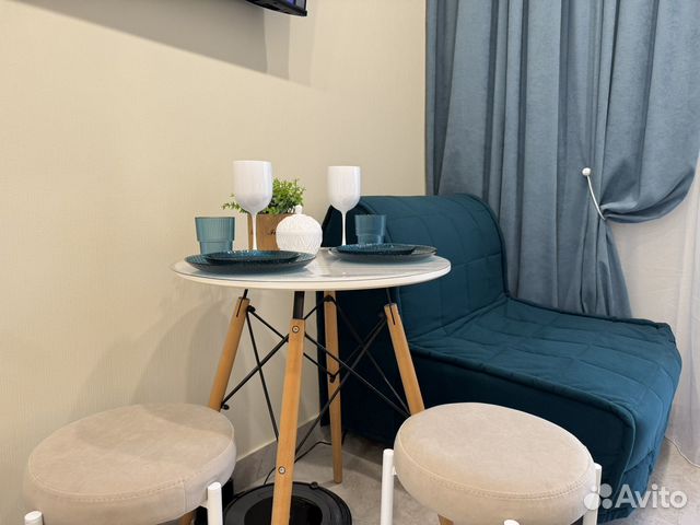 

Квартира-студия, 25 м², 2 кровати