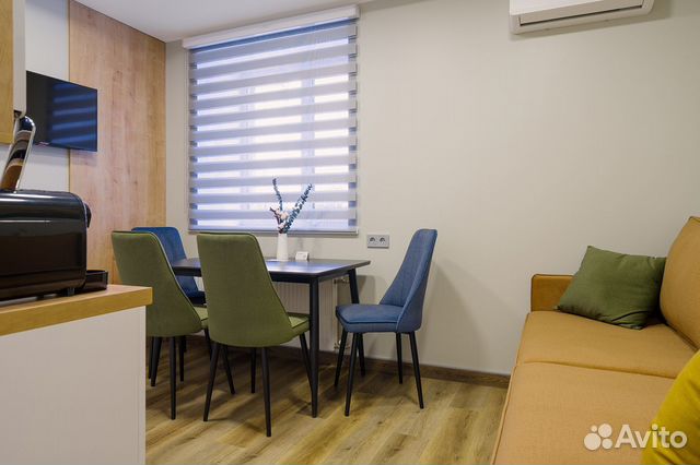 

1-к. квартира в апарт-отеле, 40 м², 3 кровати
