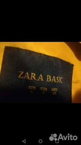 Куртка Zara. новая. Демисезон. Осень, весна