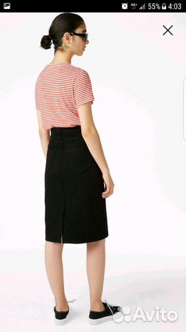 Юбка с пуговицами Monki