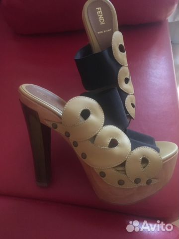 Сабо Fendi, оригинал, р. 36,5 Сабо Fendi, оригинал, р. 36,5