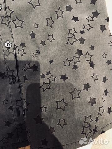 Блузка H&M с перфорацией и поясом 44-46 Блузка H&M с перфорацией и поясом 44-46