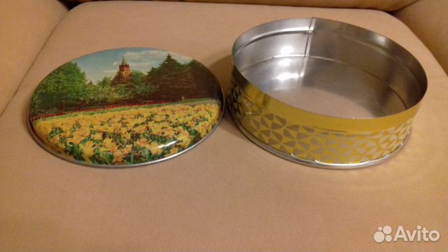 Жестяная коробка '' Москва '' (2шт.)