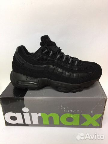 Новые Nike Air Max 95 all black 35 