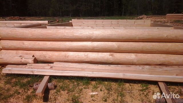 Сруб бани 4x5 + 2 м терраса + мансарда Сруб бани 4x5 + 2 м терраса + мансарда