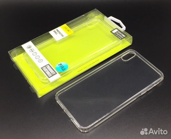 Чехол iPhone Xs Max Силикон прозрачный Stoptime