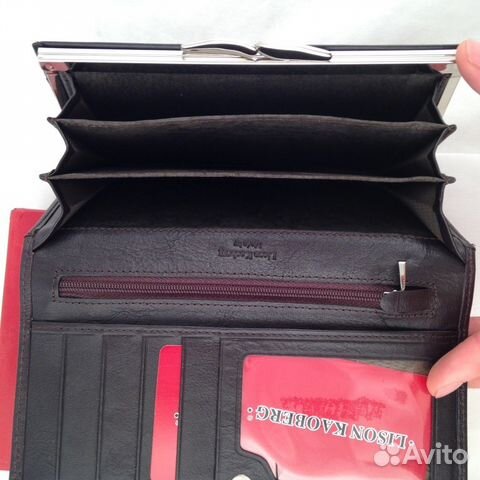 Женский кожаный кошелек Lison Kaoberg арт.35002