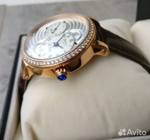 Мужские часы Bovet Fleurier Gold с инкрустацией