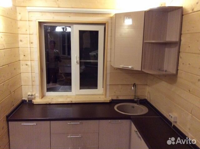 Кухонный гарнитур, фасады AGT(глянец) 1,9 х 1,56 м