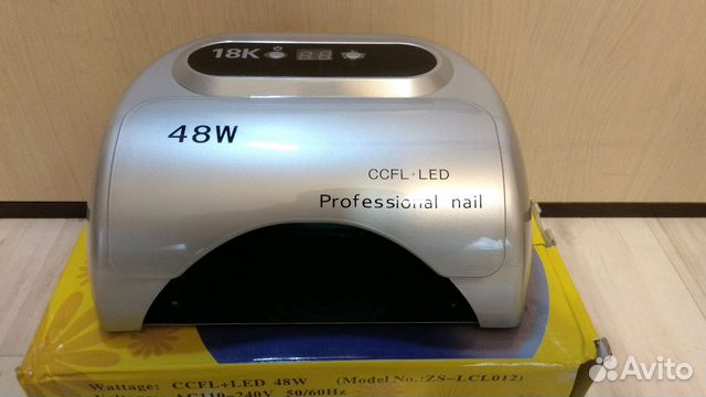 Гибридная лампа 48Вт ccfl+LED с дисплеем серебро Гибридная лампа 48Вт ccfl+LED с дисплеем серебро