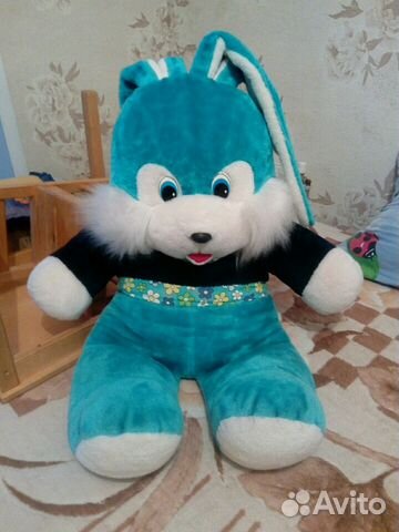 Заяц, мягкая игрушка, 100 см, в отличном