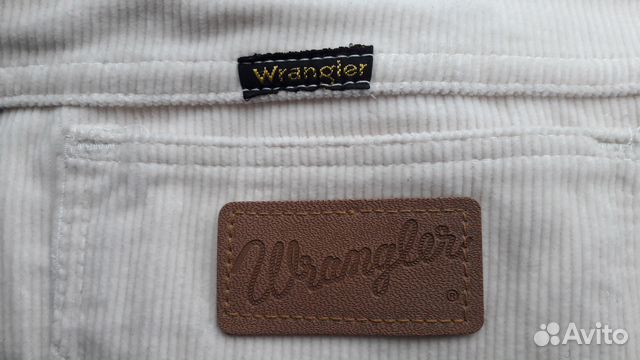 Джинсы wrangler Made in Malta вельветовые белые Джинсы wrangler Made in Malta вельветовые белые