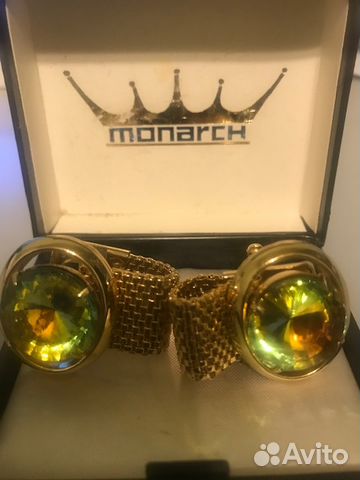 Запонки мужские в прекрасном состоянии винтаж 60е