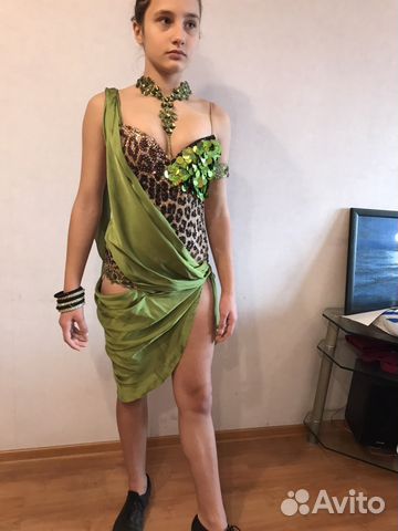 Платье латина/La Ю2/молодежь