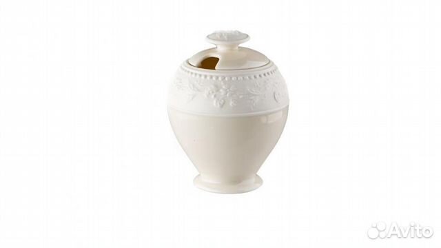 Фарфоровая ёмкость для горчицы «Джорджия Айвори»