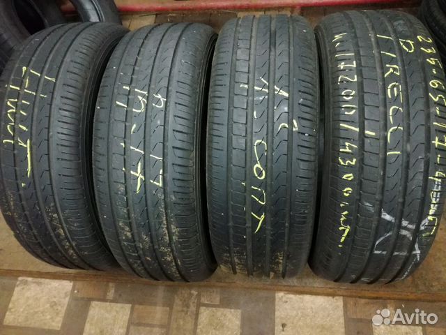 235/65/17 Pirelli 4 шт Летние Оригинал