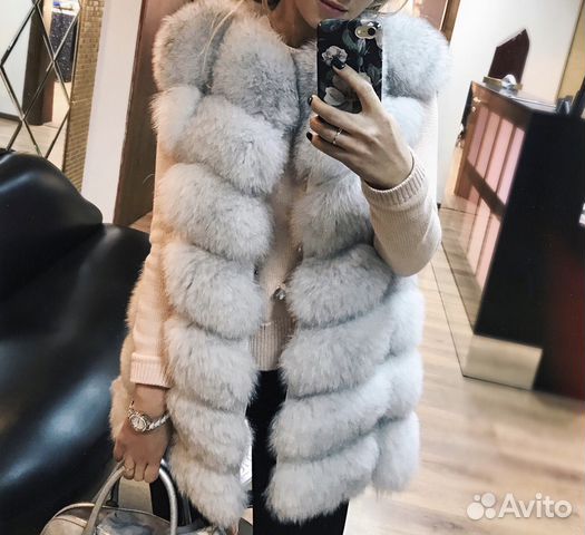 Жилет из песца Жилет из песца