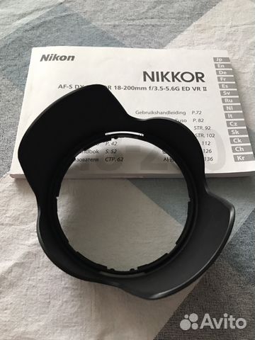 Инструкция для Nikkor 18-200 Инструкция для Nikkor 18-200