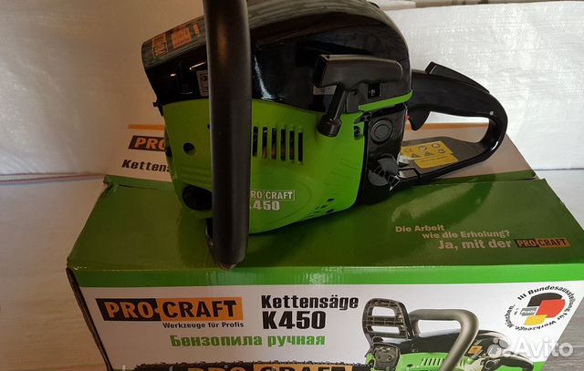 Бензопила procraft k450 Бензопила procraft k450